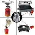 Camping Gas Stove Adapter Convertor Valve Canister to 1L Propane Gas