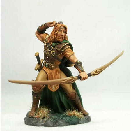 Male Ranger with Bow II Miniature Visions In Fantasy Dark Sword