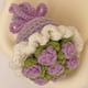 thumbnail image 5 of Mini Ramo de Flores de Ganchillo, Flores Tejidas A Mano, Hecho A Mano, Joyería, Colgante de Muñeca, Accesorios, 5 of 10