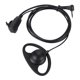 thumbnail image 1 of Auriculares, conector de 2,5 mm, tipo D, con gancho para la oreja, diseño de última generación, 1 of 9