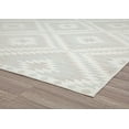 thumbnail image 4 of Soleil BR30K Sea Breeze Tribal Moroccan gray Area Rug, 8'9"x12', 4 of 9