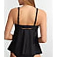 thumbnail image 6 of Ring-Front Underwire Tankini Top Swimsuit, 6 of 6