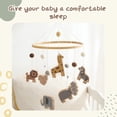 thumbnail image 7 of Baby Mobile for Crib, Crib Nursery Mobile for Boys Girls, Boho Animals Nursery Decor Soothe Toy Baby Shower Set for Infant Bedroom Hanging Decoration Toy, 7 of 7