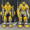 thumbnail image 2 of Disfraz de Robot transformable de tamaño humano para adultos, accesorio de Cosplay de la película Re Dino, ideal para regalo de cumpleaños, 2 of 4