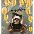 thumbnail image 5 of DolliBu Brown Bear Graduation Plush Toy - Baby Soft Plush Graduation Stuffed Animal Dress Up with Gown & Cap with Tassel Outfit - Congratulatory Graduation Gift - 11 Inch, 5 of 6