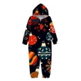 thumbnail image 6 of SwiftWear Family Matching Pajamas Christmas Pjs One Piece Hooded Jumpsuits Cute Xmas Tree Print Pjs Comfy Jammies, 6 of 7