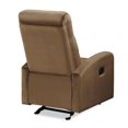 thumbnail image 2 of Dorel Living Copeland Velvet Gliding Recliner, 2 of 9