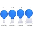 thumbnail image 4 of Verres à Ventouses 4 Pcs avec Ventouses pour Professionnels, Ventouses Sans Feu Parfaites pour Toute Partie du Corps pour Soulager la tension et la Douleur, 4 of 6