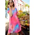 thumbnail image 6 of Woman Within Plus Size Perfect Short-Sleeve V-Neck Tee Dress, 6 of 6