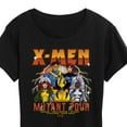 thumbnail image 3 of Marvel X-Men - Mutant Tour Band - Women's Short Sleeve Graphic T-Shirt, 3 of 5