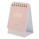thumbnail image 2 of Small Desk Calendar: 2026 Mini Calendar Portable Tabletop Monthly Schedule Planner For Desktop Home Daily Use Office Supplies, 2 of 3