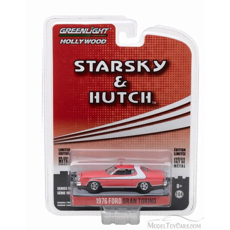 1976 Ford Gran Torino Starsky and Hutch, Red - Greenlight 44780A