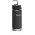 thumbnail image 4 of Thermos Stainless Steel Vacuum Insulated Icon Straw Bottle, Graphite, 18oz, 4 of 6