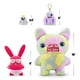 thumbnail image 3 of Juguete de peluche Fuggler Vacay Vibes Rabid Rabbit Red de ZURU, 23 cm, 3 of 7