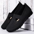 thumbnail image 3 of Domzle Orthopedic Shoes for Women 2026 Slip-On Flats Wide Toe Box Casual Sneakers Walking Shoes Non Slip All Season Black 41, 3 of 4
