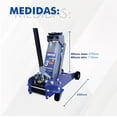 thumbnail image 2 of Gato Hidráulico Hantec 3 Toneladas con Torres para Auto 3 Ton, 2 of 9