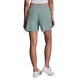 thumbnail image 2 of RBX Active Women's Knit Waist Stretch Woven Walking Short With Pockets, 2 of 5
