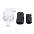 thumbnail image 1 of Aquarium Water Outlet Adapter, Rotating Water Outlet Hose Connector Set Prevent Backflow Anti Siphon Water Outlet Hose Adapter Noise Reduction for Fish Tanks, 1 of 7