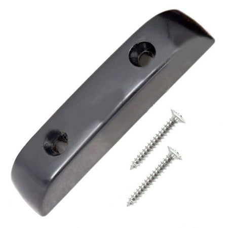 

Black Thumb Rest Tug Bar Finger Finger Rest Pull for Jazz Bass Guitar with Screw