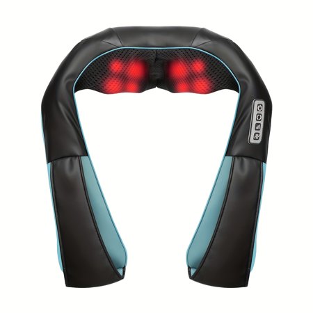 Electric Shiatsu Neck Shoulder Massager - Deep Kneading for Back, Waist, Legs, Feet, Full Body Pain Relief - Perfect Gift for Men, Women, Parents & Elders