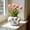 Silver, variant on ZZkhGO Cute Resin Cat Paw Flower Pot, Adorable Desktop Planter with Drainage Holes, Miniature Small Plants Pot for Office Home Decor Birthday Gift, Pink
