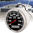 thumbnail image 4 of Digital Red LED Backlight Tachometer 8000RPM Waterproof Marine Hourmeter for Car Boat, 4 of 7
