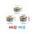 thumbnail image 3 of 3pcs, Golden Touch Food Warmer, Thermal Casserole Dish Set With Lids, Insulated Stainless Steel Container For Hot & Cold Food, Serving Bowl For Buffets, Hot Pot Sets Food Warmer, 3 of 4