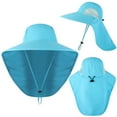 thumbnail image 5 of Travelwant Wide Brim Sun Hat with Neck Flap, UPF 50+ Hiking Safari Fishing Caps for Men and Women, 5 of 7