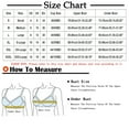 thumbnail image 3 of SDNall Wireless Bra for Women, Front Closure, Traceless, Breathable Fabric, 3-Pack, Removable Padding, for Daily Wear and Sleep, 3 of 9