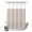 MoroccoXM9148, variant on No Hook Shower Curtain with Built-in Rings - Brown White Geometric Washable Waterproof Fabric Bathroom Curtains for Hotel,Rentals, 72X 96 Inch Extra Long , Minimalist Morocco Pattern