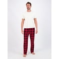 thumbnail image 6 of Hanes Men's Cozy Microfleece Pajama Sleep Pants, 2-Pack, Sizes S-2XL, 6 of 11