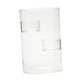 thumbnail image 3 of Candelabro de cristal decorativo para velas de té, transparente para mesa L, 3 of 9
