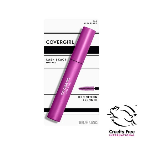 COVERGIRL Lash Exact Mascara, 900 Very Black (Best Water Based Mascara For Lash Extensions)