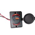 thumbnail image 1 of Toma de corriente para coche de PC, accesorios adaptadores de carga USB 3,0 de carga rápida universal antiflaming preperforados modificados 18W Cargadores de dispositivos electrónicos Luz roja, 1 of 6