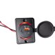 thumbnail image 1 of Toma de corriente para coche de PC, accesorios adaptadores de carga USB 3,0 de carga rápida universal antiflaming preperforados modificados 18W Cargadores de dispositivos electrónicos Luz roja, 1 of 6