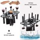 thumbnail image 4 of Makeup Brush Drying Rack, Collapsible Makeup Brush Holder, 28 Holes Makeup Brush Dryer stand - Black, 4 of 4