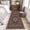 DarkRed, variant on Runner Rug 2 x 6 Ft, Aztec Southwest Washable Non-Slip Floor Mat for Kitchen Hallway/Entryway, Red Brown Boho Chic Abstract Geometric Long Kitchen Runner Area Rugs for Living Room, Low-Profile