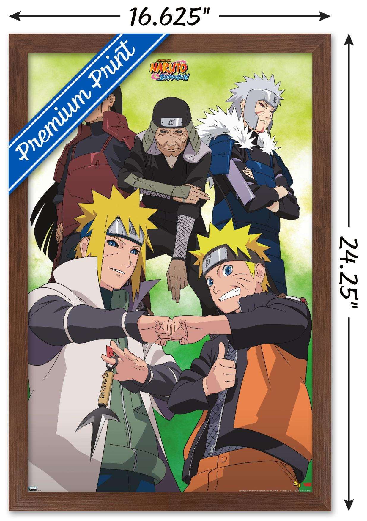 Naruto A4 Clear File Folder Shippuden 4th Fourth Hokage Minato