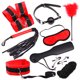 thumbnail image 3 of 23 unids/set juguetes sexuales para adultos con esposas látigo consolador vibrador anal yeacher Herramientas vivas, 3 of 7