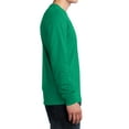 thumbnail image 3 of Mafoose Mens Long Sleeve Core Cotton T-Shirts Kelly XL, 3 of 5