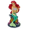 Penn-Plax Disney Little Mermaid Medium Aquarium Ornaments - Ariel Sitting on Rock (3.75" Tall)
