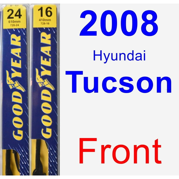 2008 Hyundai Tucson Wiper Blade Set/Kit (Front) (2 Blades) Premium