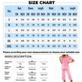 thumbnail image 3 of Womens Tropical Hawaiian Pajamas Set 2026 Lounge Hawaiian Printed Plus Size Short Sleeve and Capri Trousers Sets with Pockets, 3 of 6