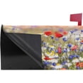 thumbnail image 4 of Wild Flowers Magnetic Magnetic Mailbox Cover Standard Size for Garden Yard Outdoor Decorations-18 x 20.8", 4 of 5