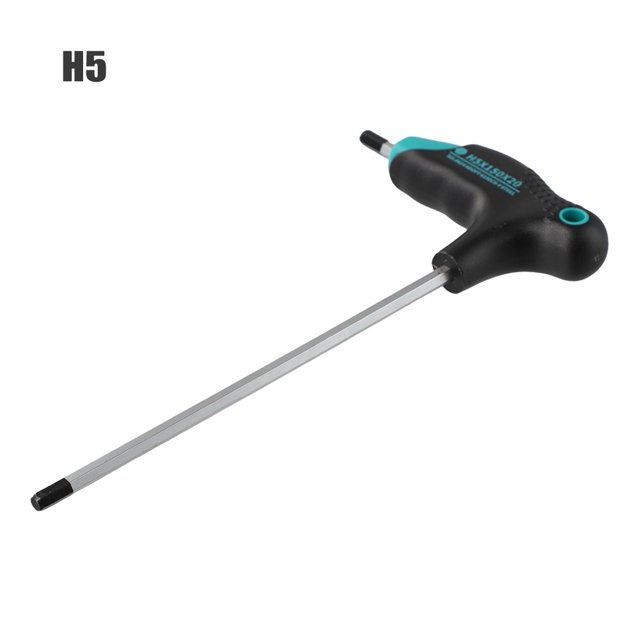 T-Handle Hex Wrench Hex Key Repair Tool Hex Screwdriver Double Head H2.5-H8