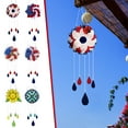 thumbnail image 1 of Fiudx Campana de Viento Del Día de La Independencia, Melodía Relajante de Soneto, Elegante Decoración para Exteriores, Decoración Elegante para Patios y Jardines, Idea de Regalo Única, Empaque Seguro, 1 of 2