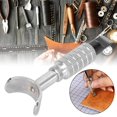 thumbnail image 4 of Cuchillo giratorio ajustable Cuchillo giratorio para tallar Práctico cuchillo giratorio de corte de cuero de acero inoxidable ajustable Herramienta de trabajo artesanal de cuero con llave hexagonal para bricolaje Herramienta de trabajo de cuero tallado artesanal brillar Electrónica, 4 of 4