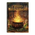 thumbnail image 1 of Witch's Stew & Brews Decipes - Witch's Brew Cookbook 50 Enchanted Recipes for Body & Soul, Witch Gift for Men Women, 1 of 5
