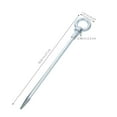 thumbnail image 2 of RUNROTOO 2Pcs Iron Metal Spikes For Securing Canopy And Tarpaulin In Outdoor, 2 of 7