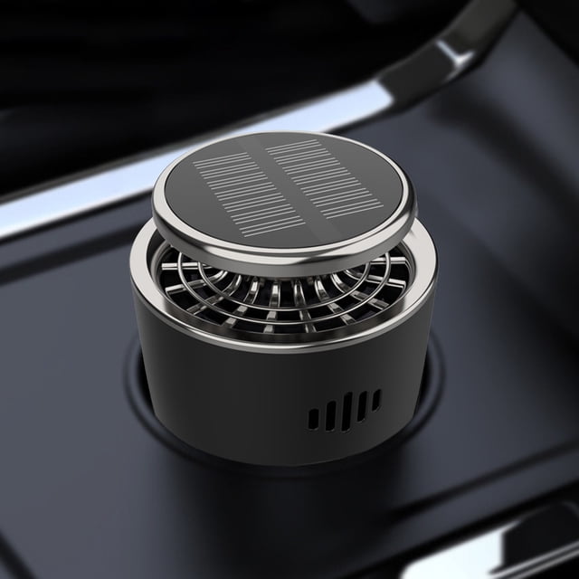 Indoor Living Room Bathroom Aromatherapy Machine Car Gass Purifier Aromatherapy Deodorization 5 Seconds Diffusion Built-in Fan Solar Models USB Models Black